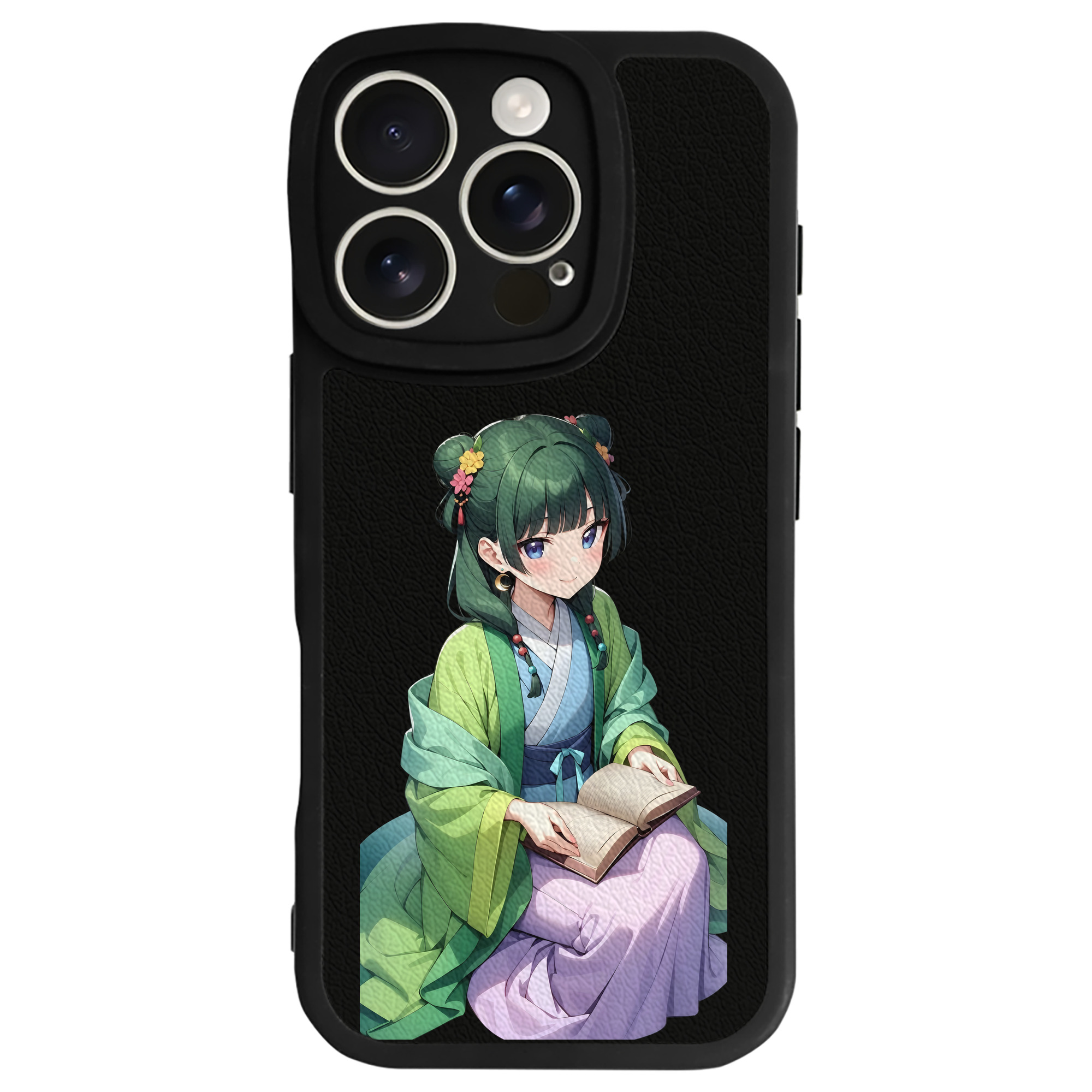 薬屋のひとりごと The Apothecary Diaries 【iPhone 16シリーズ対応】シリコンスマホケース（レザー調） 材質：シリコン